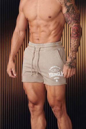 Beige Young LA 152 - Immortal Shorts NZ | 4925736-NC