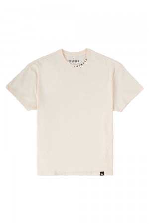 Beige Young LA 429 Trademark Tees NZ | 5742019-RC