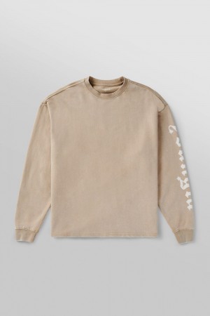 Beige Young LA 8028 - Chrome Longsleeves NZ | 2780649-MJ