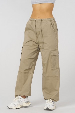 Beige Young LA W225 Streak Cargos NZ | 4239871-OQ