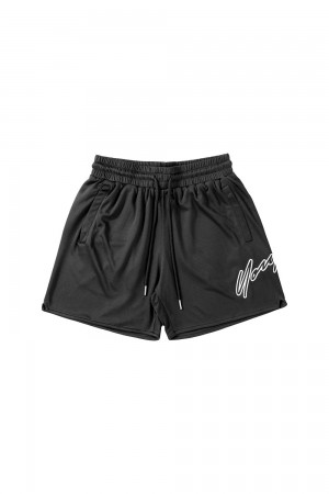 Black Young LA 117 Sig Shorts NZ | 6480175-JM