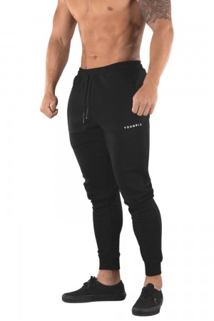 Black Young LA 213 Elite Joggers NZ | 9357620-WF