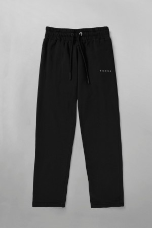 Black Young LA 261 Old School No Cuff Joggers NZ | 4906875-VC