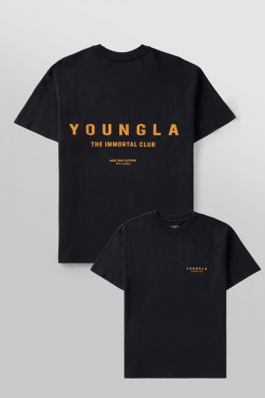 Black Young LA 473 - Immortal Club Tees NZ | 5602198-FD