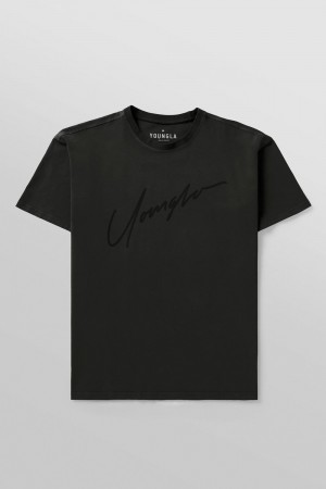 Black Young LA 479 - Tonal Tees NZ | 8437062-AI