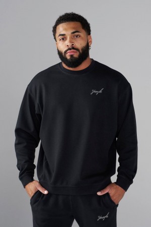 Black Young LA 5004 - Cloud Comfort Set - Crewneck NZ | 1243879-DJ