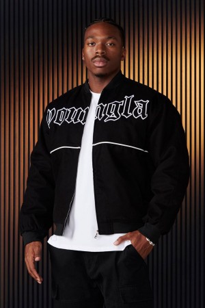 Black Young LA 531 - Main Event Jackets NZ | 6940725-LK