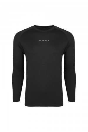 Black Young LA 823 New Gen Compression Longsleeves NZ | 2639871-HF