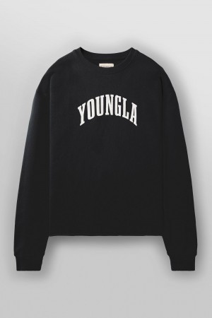 Black Young LA 826 - Uni Crewneck NZ | 1824650-RM