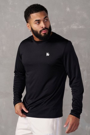 Black Young LA 835 - Fittech Longsleeves NZ | 6502438-UI