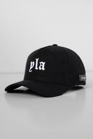 Black Young LA 915 - Yla Suede Hats NZ | 3957620-XL