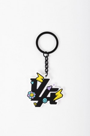 Black Young LA 932 Yla Keychains NZ | 5678390-NT