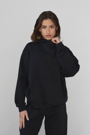 Black Young LA W534 Scuba Hoodie NZ | 9820674-FV