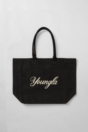 Black Young LA W603 - Explorer Tote Bag NZ | 6914053-FI