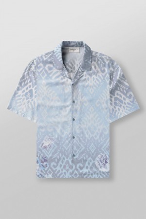 Blue Young LA 4006 - Miami Sunset Shirts NZ | 0524379-IV