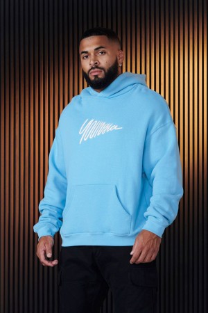 Blue Young LA 510 - Wavy Hoodies NZ | 0795238-FB