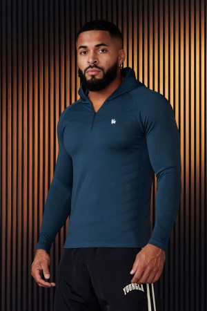 Blue Young LA 832 - Supervillain Compression Hoodies NZ | 3215048-LG