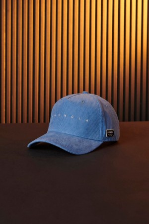 Blue Young LA 925 - Corduroy Hats NZ | 8612345-ZO