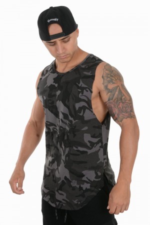 Camo Young LA 308 Muscle Tanks NZ | 9583410-HV