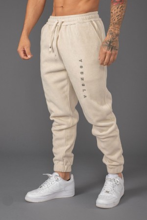 Cream Young LA 244 Aspen Joggers NZ | 3821657-BT