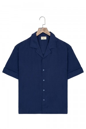 Dark Blue Young LA 468 Clase Shirts NZ | 5013864-ZA