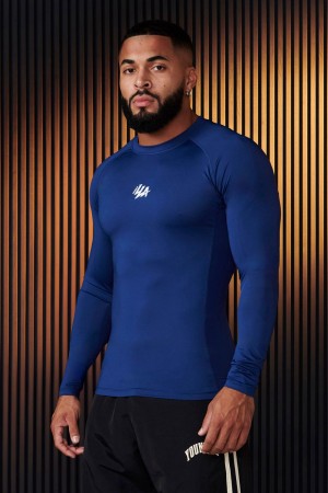 Dark Blue Young LA 802 - Speed Compression Longsleeves NZ | 9746528-ZJ