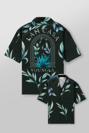 Green Young LA 4038 - Lah Casa Shirts NZ | 6857124-FM