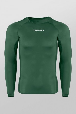 Green Young LA 830 - Flexfit Compression Longsleeves NZ | 3825479-VW