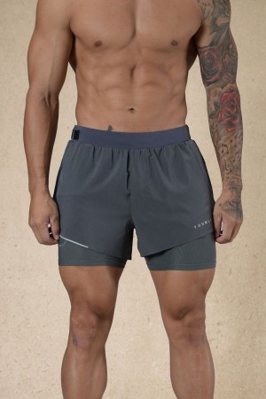 Grey Young LA 124 - 6am Compression Shorts NZ | 3824619-WO