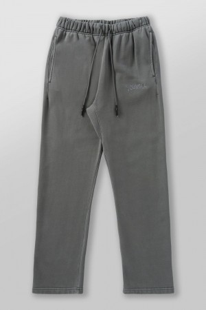 Grey Young LA 2078 - Minimal No Cuff Joggers NZ | 8459267-ES