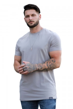 Grey Young LA 411 Perfect Tee - Straight Bottom NZ | 2076981-NT