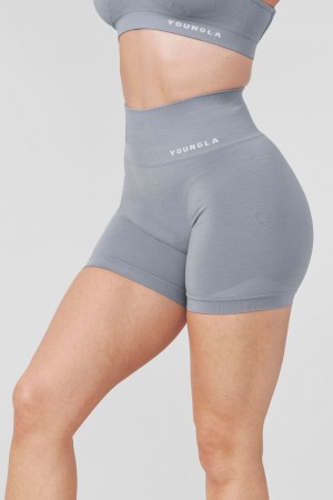 Grey Young LA W120 - Core Seamless Shorts NZ | 6512479-HL