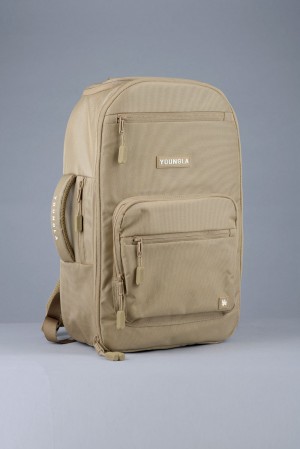 Khaki Young LA 730 Expedition Backpacks NZ | 5437201-YK