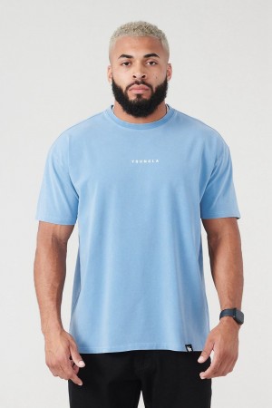 Light Blue Young LA 401 Essential Jacked Tees NZ | 4093875-JF