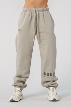 Light Grey Young LA W232 - Urban Cuff Jogger NZ | 3765480-BS