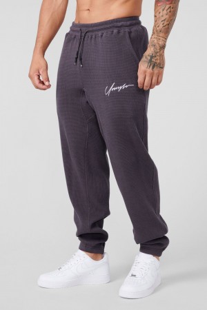 Navy Young LA 207 Cozy Thermal Joggers NZ | 8023679-RD