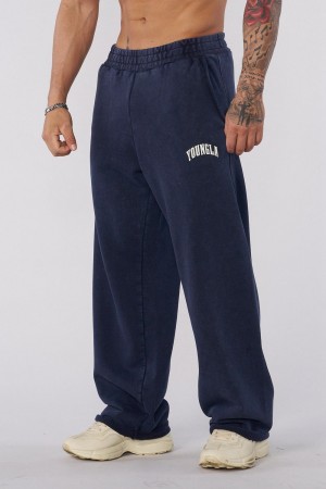 Navy Young LA 2088 - New Wave Baggy Sweats NZ | 9781532-YO