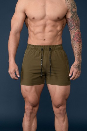 Olive Young LA 101 Bodybuilding Short Shorts NZ | 6387029-VN