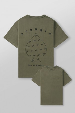 Olive Young LA 4098 - Ace Of Spades Tees NZ | 2876103-KN