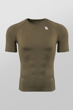 Olive Young LA 477 - Combat Compression Tees NZ | 7324108-TB