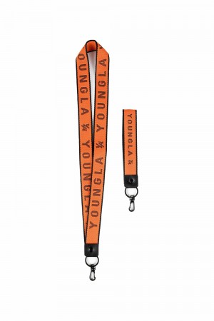 Orange Young LA 930 Keychain + Lanyard Set NZ | 6389245-LP