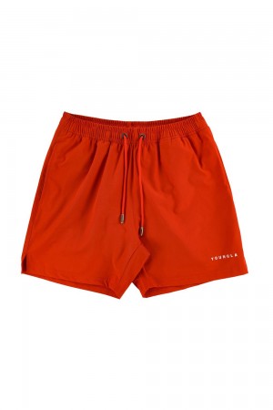 Red Young LA 140 Frooty Swim Shorts NZ | 1476508-ZQ