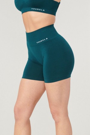 Teal Young LA W120 - Core Seamless Shorts NZ | 3105896-YL