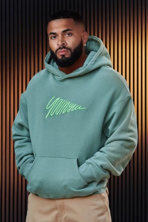 Turquoise Young LA 510 - Wavy Hoodies NZ | 5198407-IN