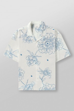 White Young LA 4006 - Miami Sunset Shirts NZ | 8071462-ZX