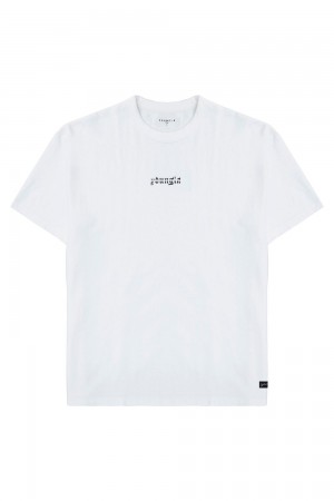 White Young LA 471 Chrome Tees NZ | 3146570-GE