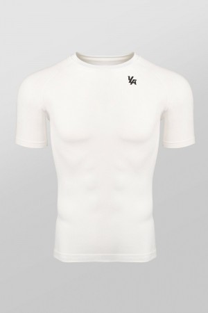 White Young LA 477 - Combat Compression Tees NZ | 8143297-OD