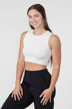 White Young LA W317 Knit Tank NZ | 1297068-EQ