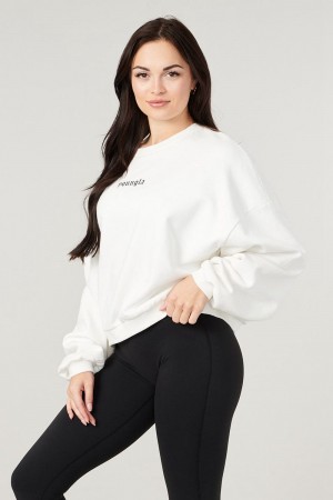 White Young LA W513 - Willow Crewneck NZ | 6432705-LF