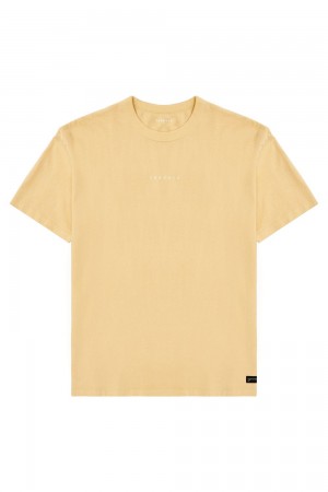 Yellow Young LA 472 - Mellow Logo Tees NZ | 8674312-IM